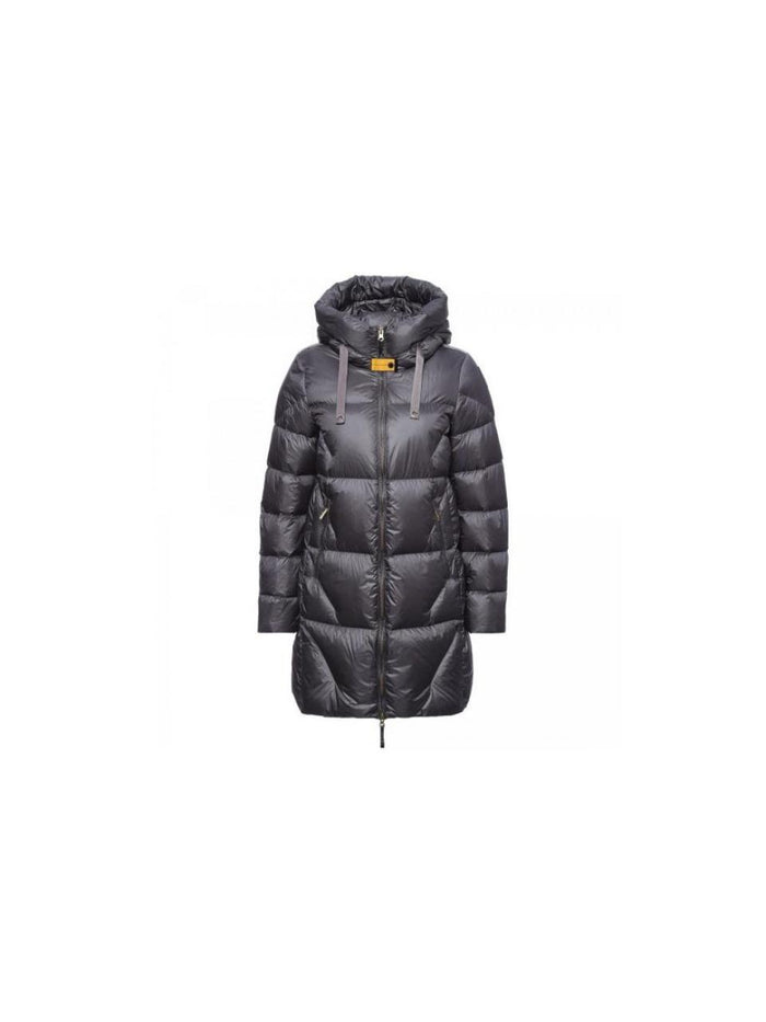 Parajumpers Janet Long Puffer Jacket Women Dark Gray