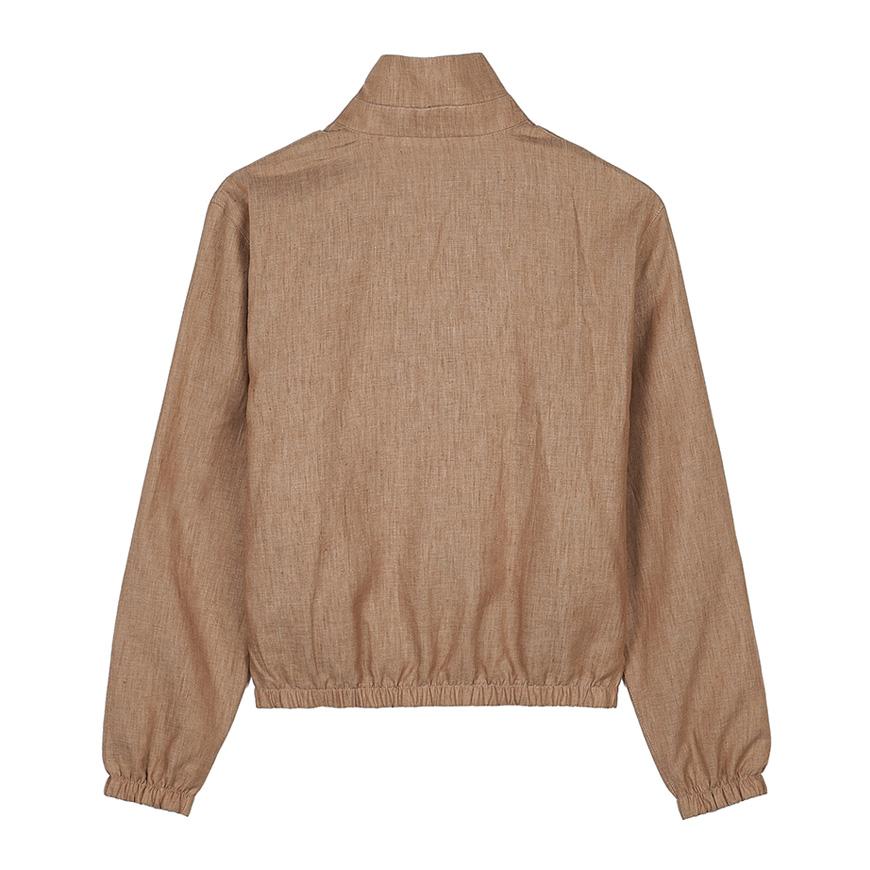 Loro Piana Women’s Linen Bomber Jacket FAQ0520 B5ZH