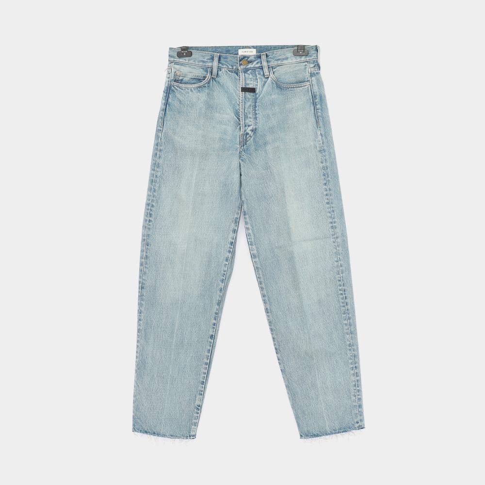 Fear of God Patch Logo 5-Pocket Straight Leg Denim Men's Pants FGE240 410DNM 436