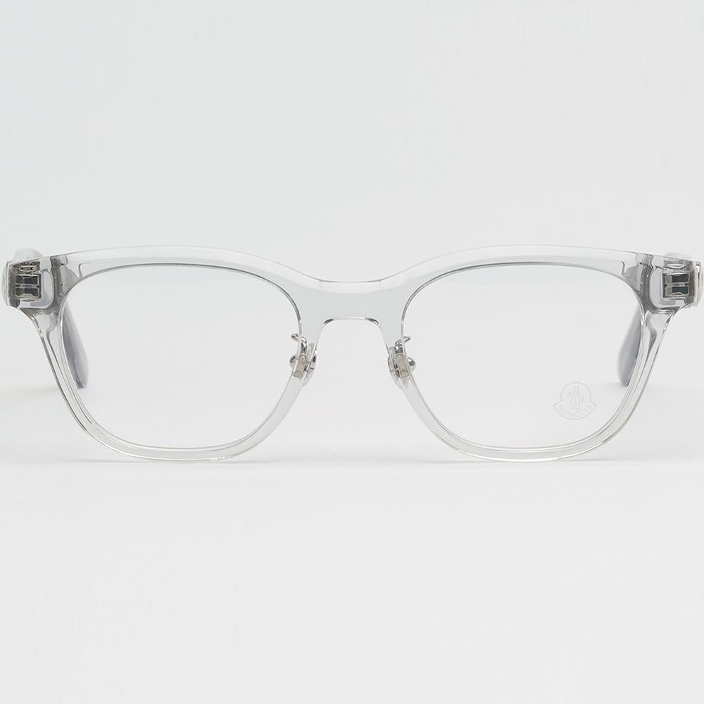 Moncler Asian Fit Clear Square Acetate Eyeglass Frames Unisex ML5185D 020