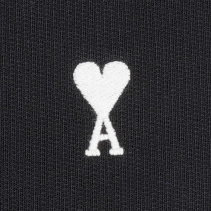 AMI Cotton Small Heart Logo Sweatshirt