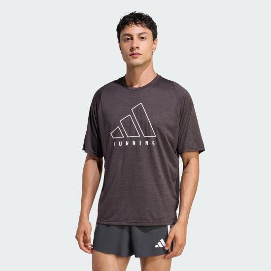 Adidas Men’s Short Sleeve T-Shirt KA0314 Aurora Coffee DOM