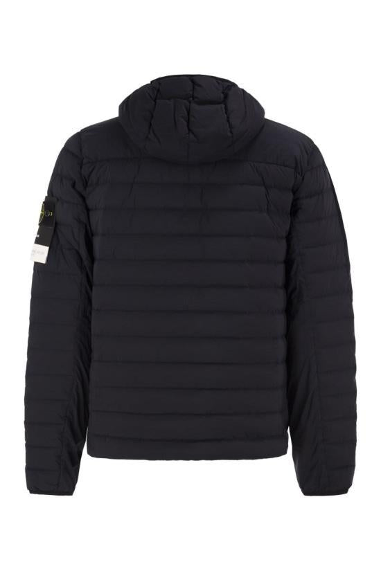 STONE ISLAND Seamless Nylon Down TC Hooded Puffer L2S15 4100107 S0183 V0020 NAV