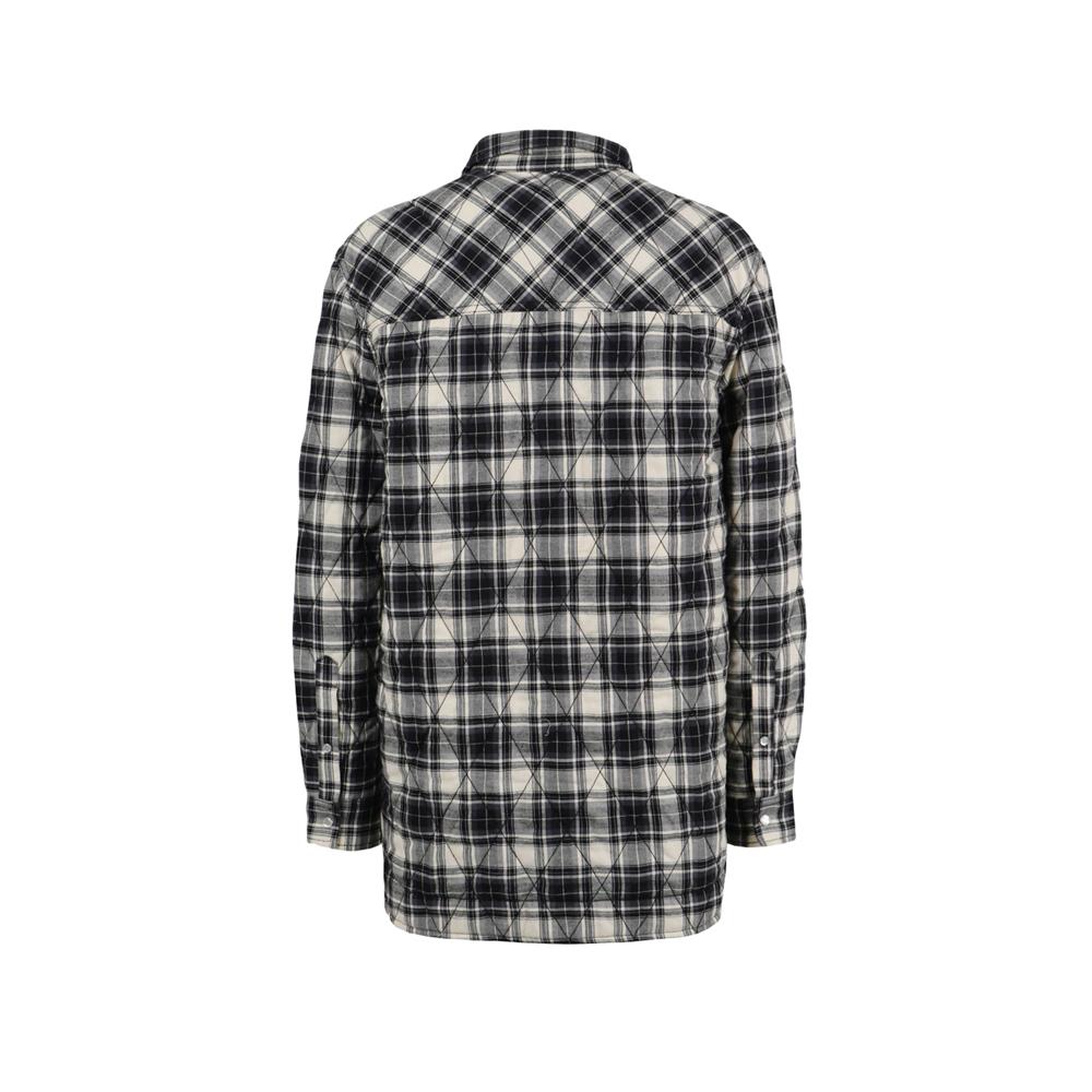 Isabel Marant Mysen Overshirt Jacket Ecru Black