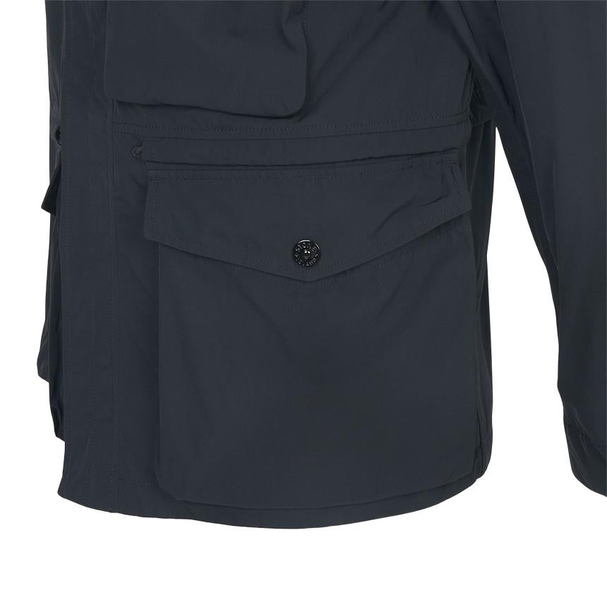 STONE ISLAND Men’s Hooded Jacket Black