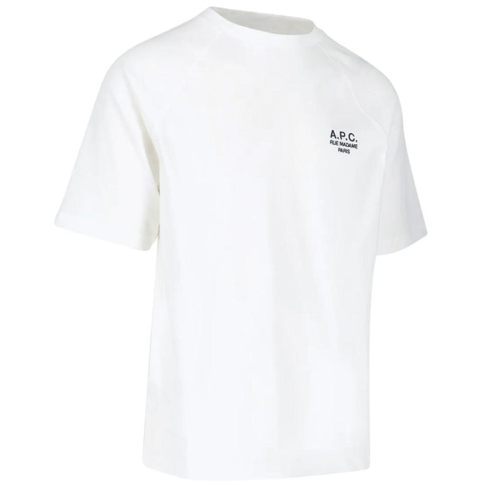 A.P.C. WILLY Logo Embroidered T-Shirt White Men’s