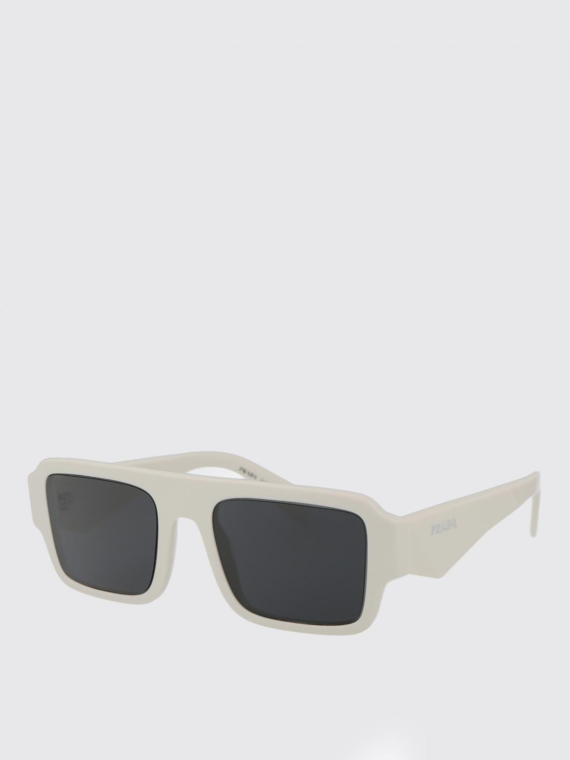 PRADA Black Gradient Square Sunglasses for Men