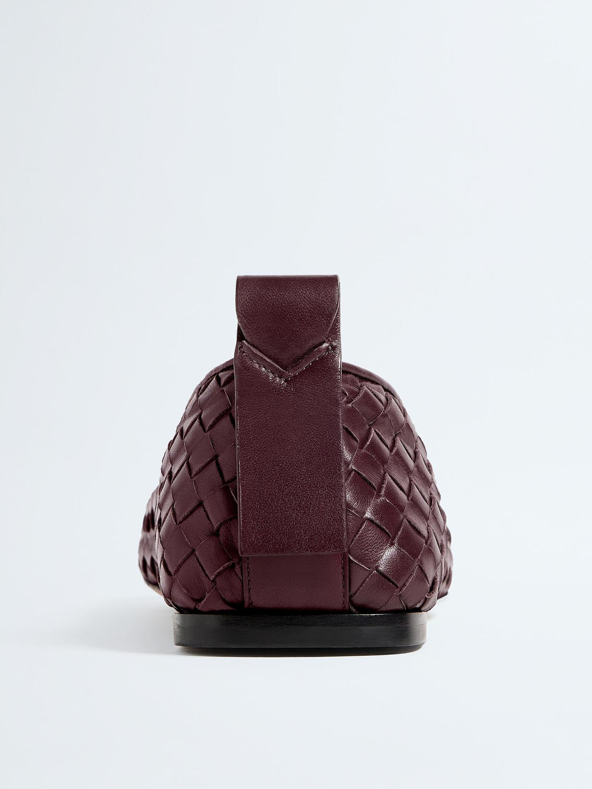 Bottega Veneta Pink Leather Flat Shoes