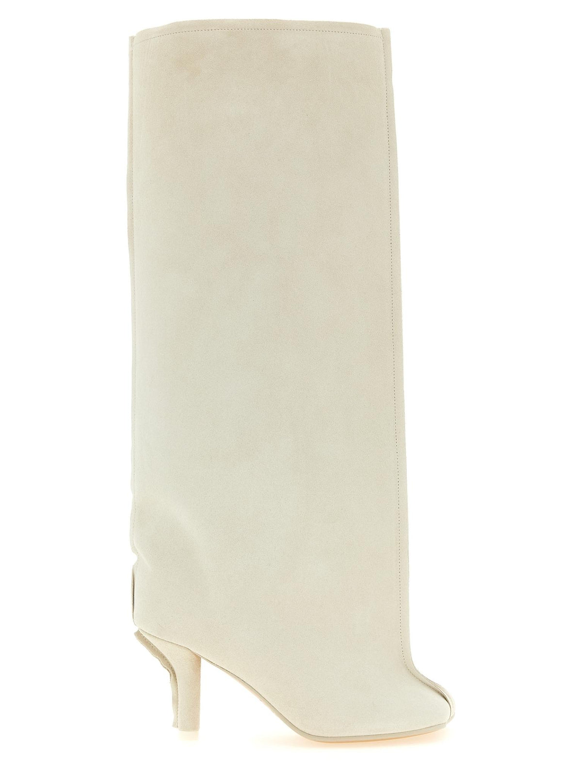 Maison Margiela Black Leather Mid-Calf Boots