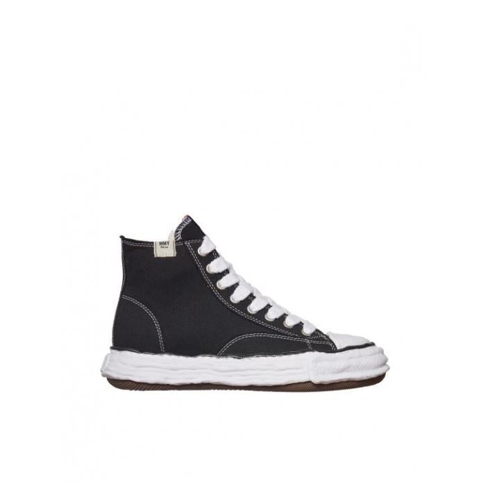 Maison Mihara Yasuhiro OG Sole Canvas Black Women's High-Top Sneakers