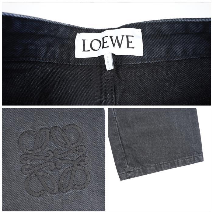 LOEWE Anagram Baggy Jeans Denim Pants H526Y11WA5 1100