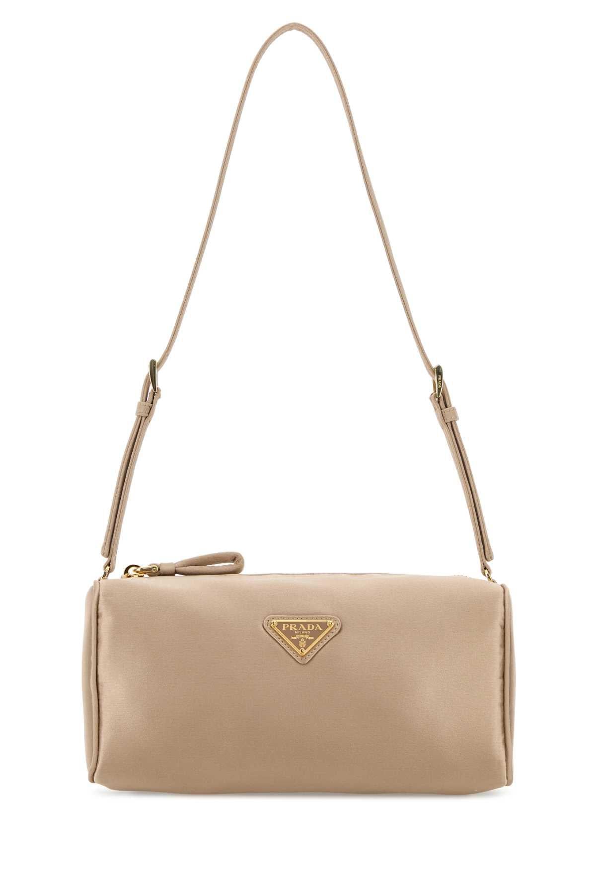 PRADA Black Nylon Shoulder Bag