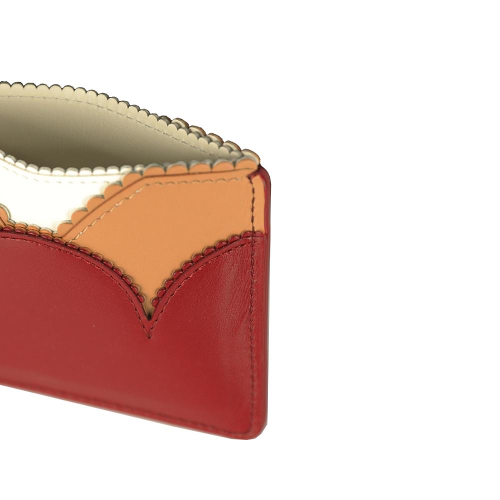 Chloe LINDA Leather Card Holder Wallet CHC22UP204H38 615