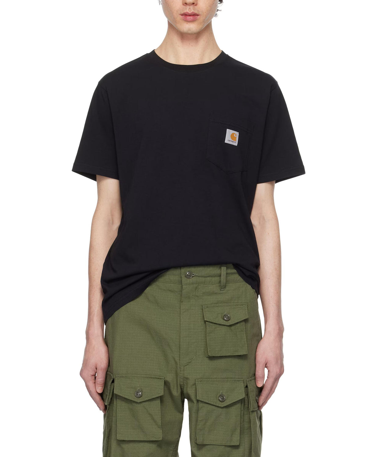 CARHARTT WIP Pocket Short Sleeve T-Shirt Black