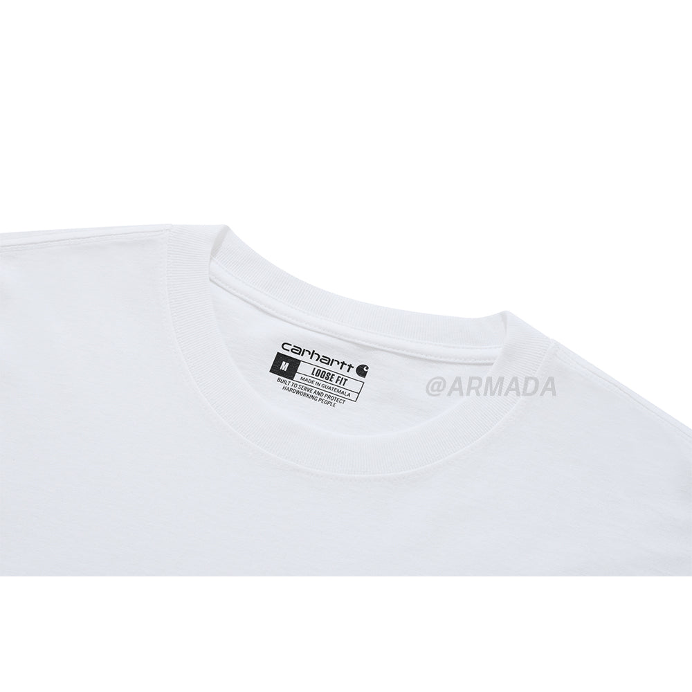 Carhartt Workwear Pocket Long Sleeve T-Shirt White Unisex K126