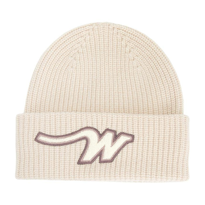 Max Mara Weekend Alben Rib Knit Beanie Hat Black