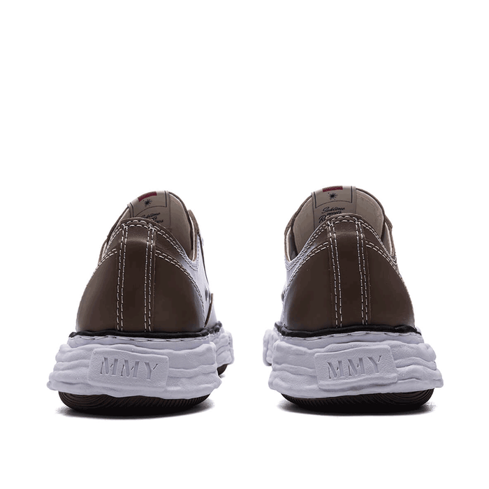 Maison Mihara Yasuhiro Brown Leather Low-Top Sneakers Unisex
