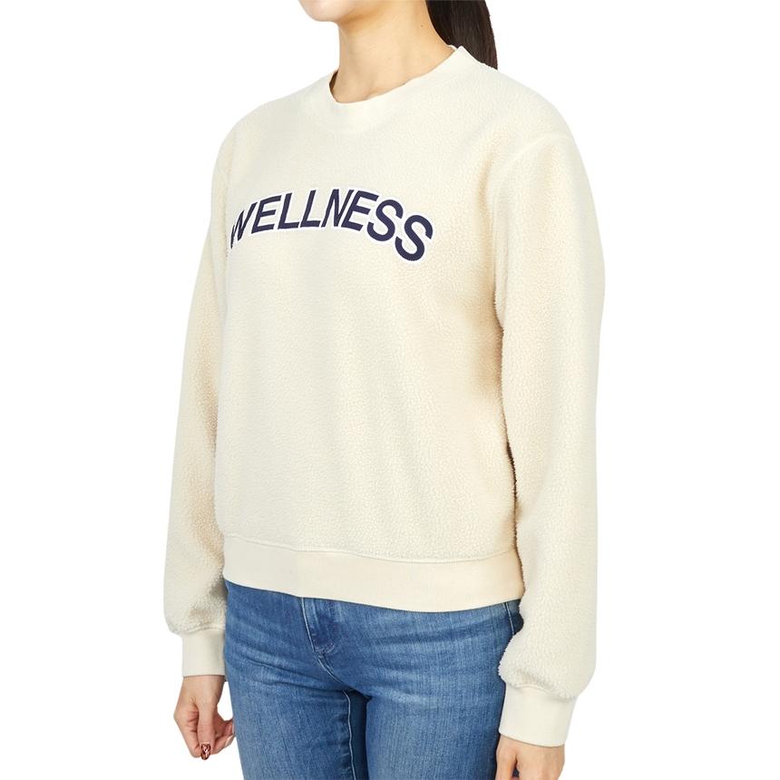 SPORTY&RICH Women’s Crewneck Sweatshirt Cream