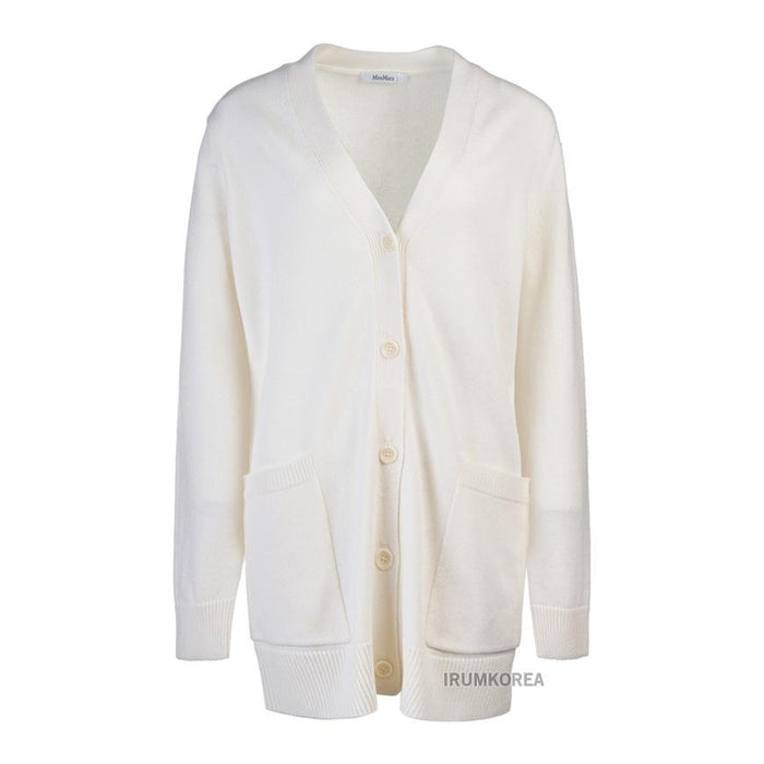 Max Mara Women’s VILLAR Wool Cardigan Beige