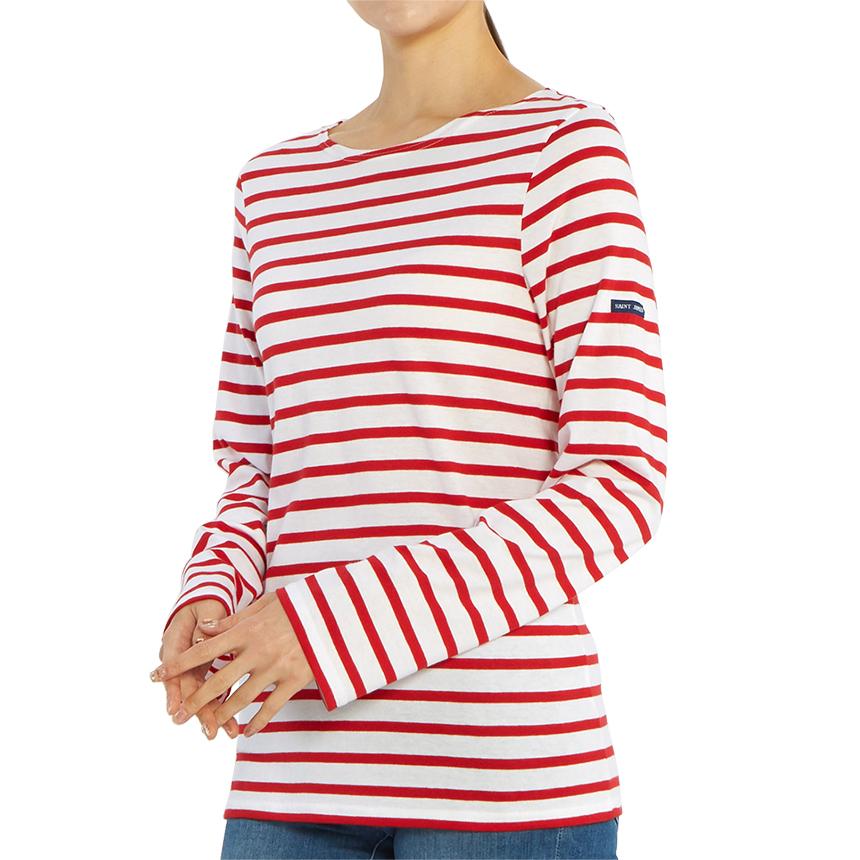 Saint James Minquiers Unisex Long Sleeve T-Shirt 9858 KD