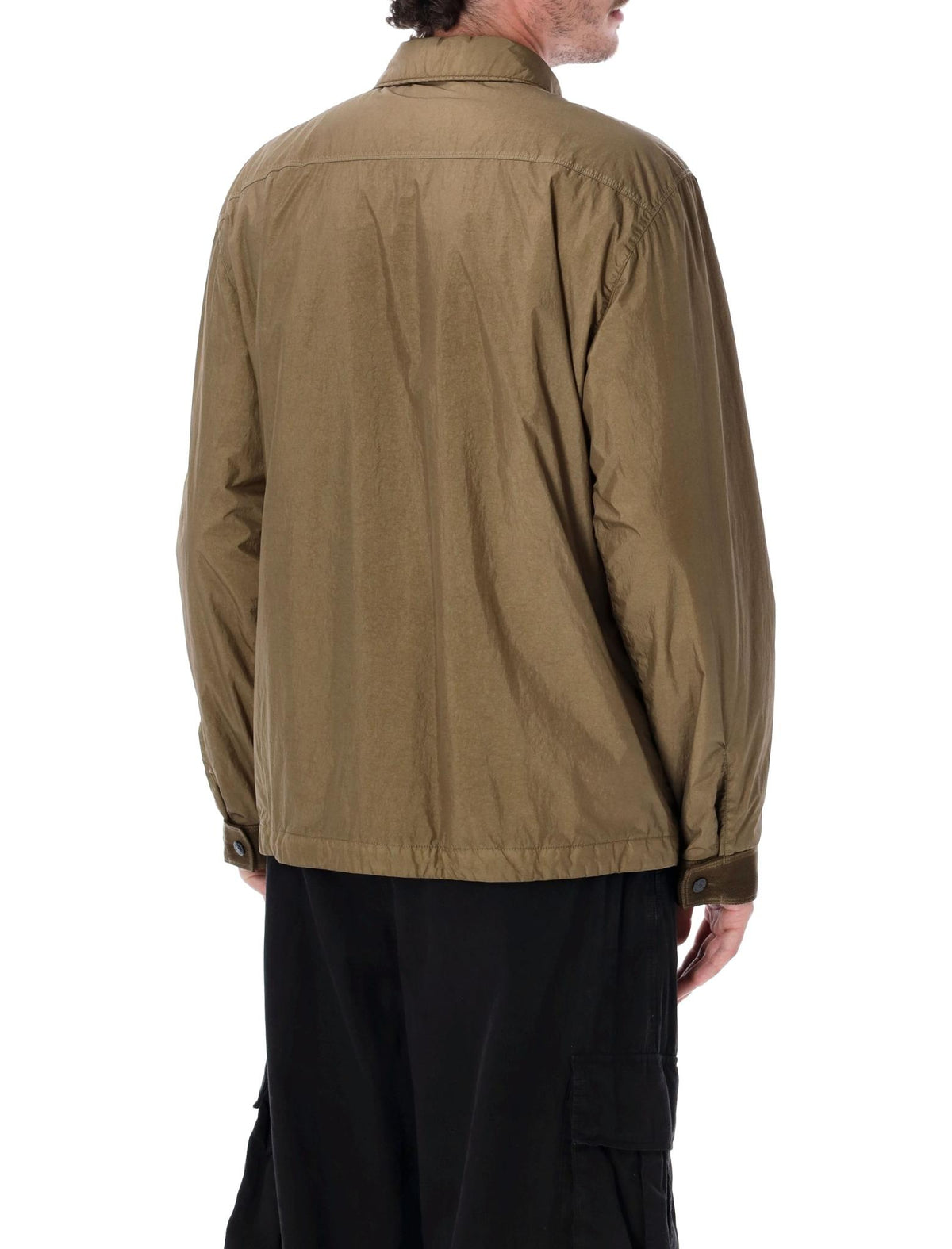 STONE ISLAND Nylon Bomber Jacket Men’s Black