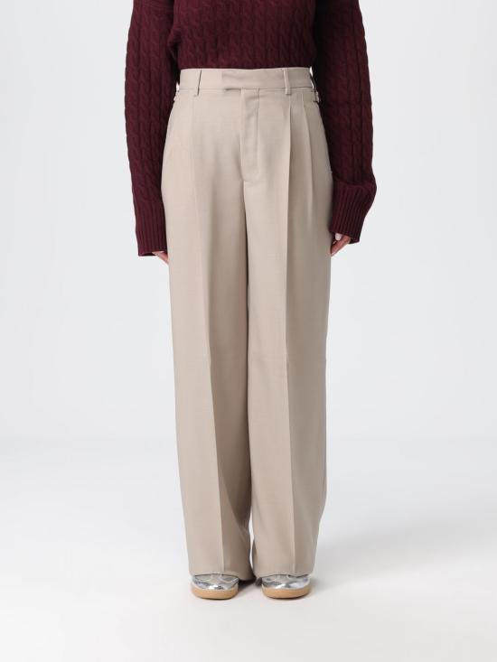 AMI Wool High-Waist Wide-Leg Classic Pants FTR818 WV0066 229