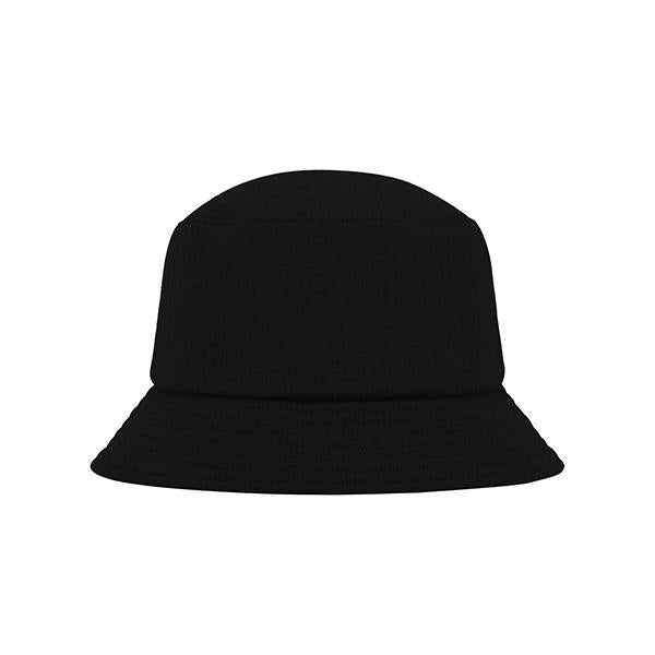 KIJIMA TAKAYUKI Black Cotton Bucket Hat Women’s E023A 01