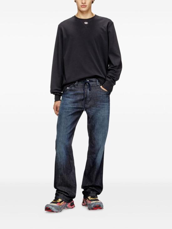 DIESEL Dark Gray Long Sleeve Sweatshirt A199670AIJU9XX DARK GRAY DOM