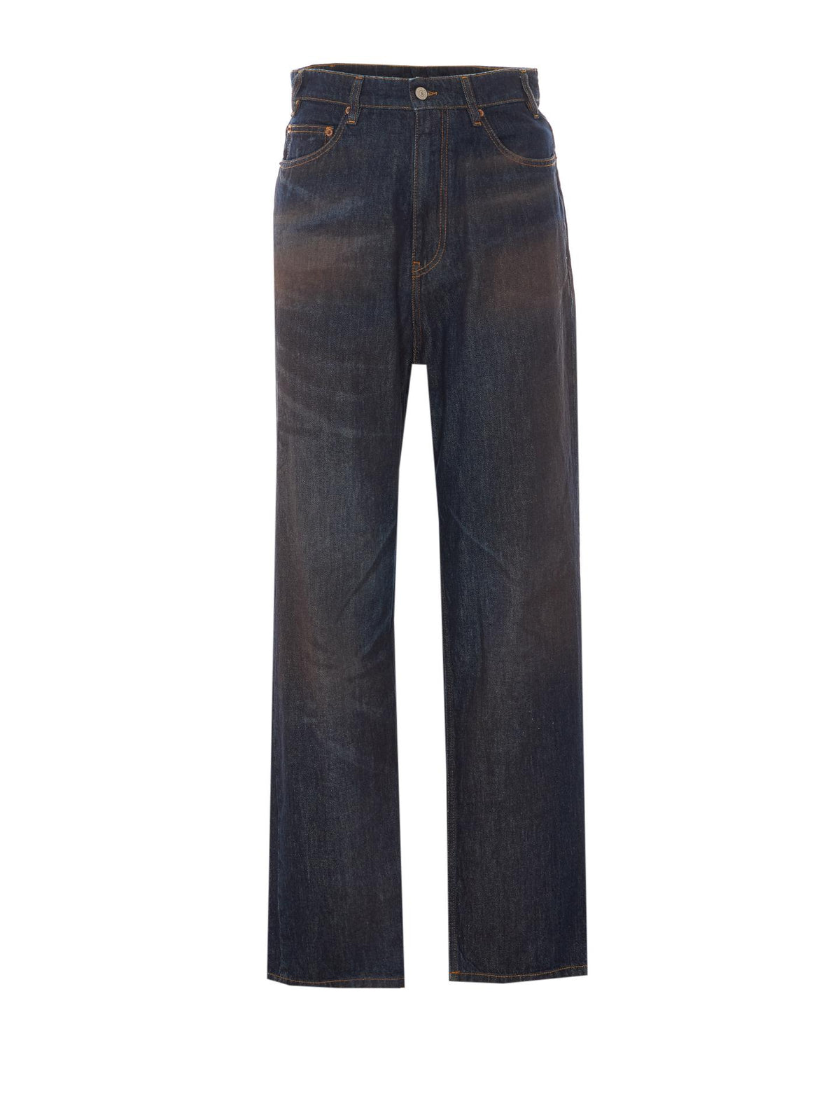 Maison Margiela Blue Slim Fit Denim Jeans for Men