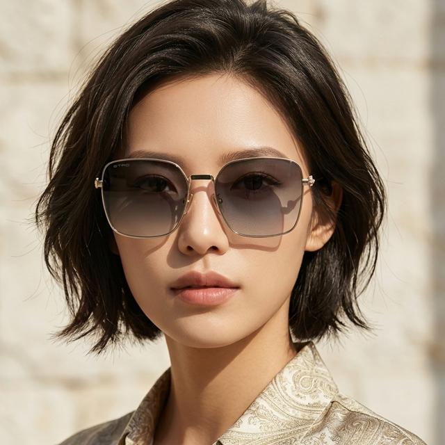 Etro Oversized Unisex Sunglasses Fashion Daily Style ETRO0061 F S J5G9O