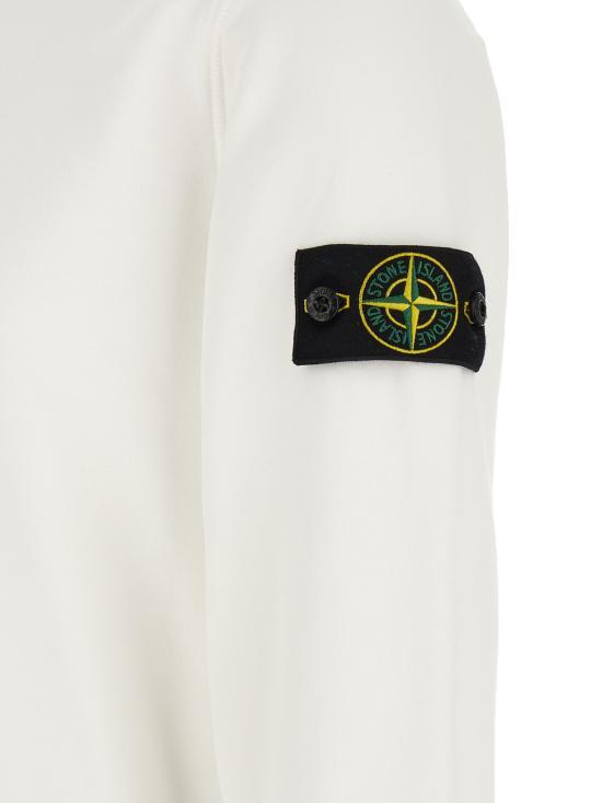 STONE ISLAND Men's White Long Sleeve T-Shirt L2S156100060 S0051 V0001