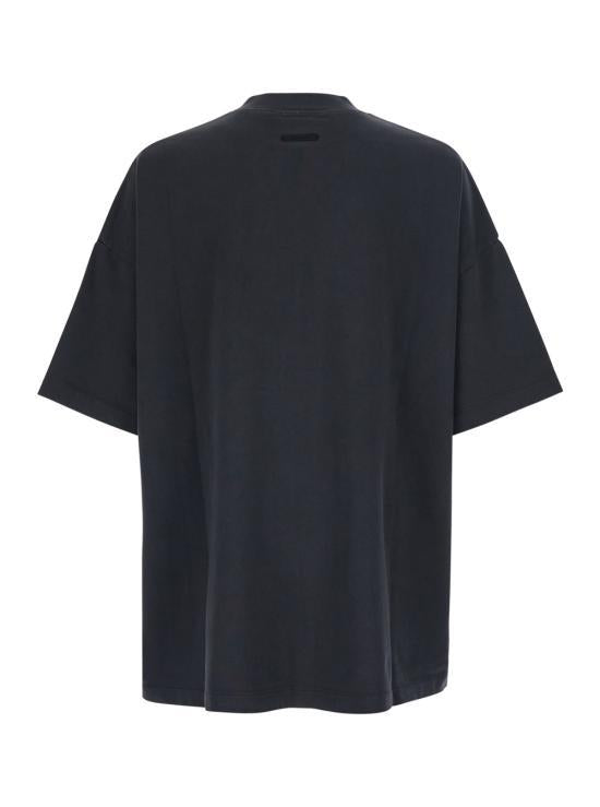 Fear of God Faded Black Short Sleeve T-Shirt Men’s Cotton Tee