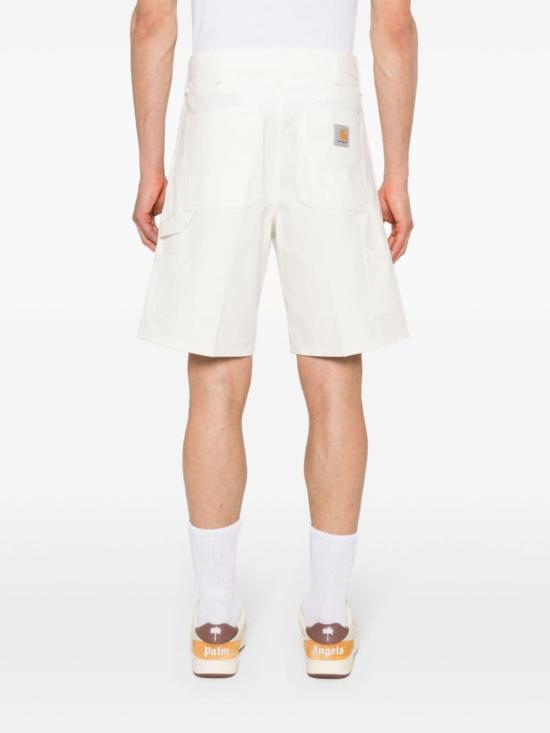 CARHARTT WIP Double Knee Shorts DOM Navy Cotton Men's Shorts