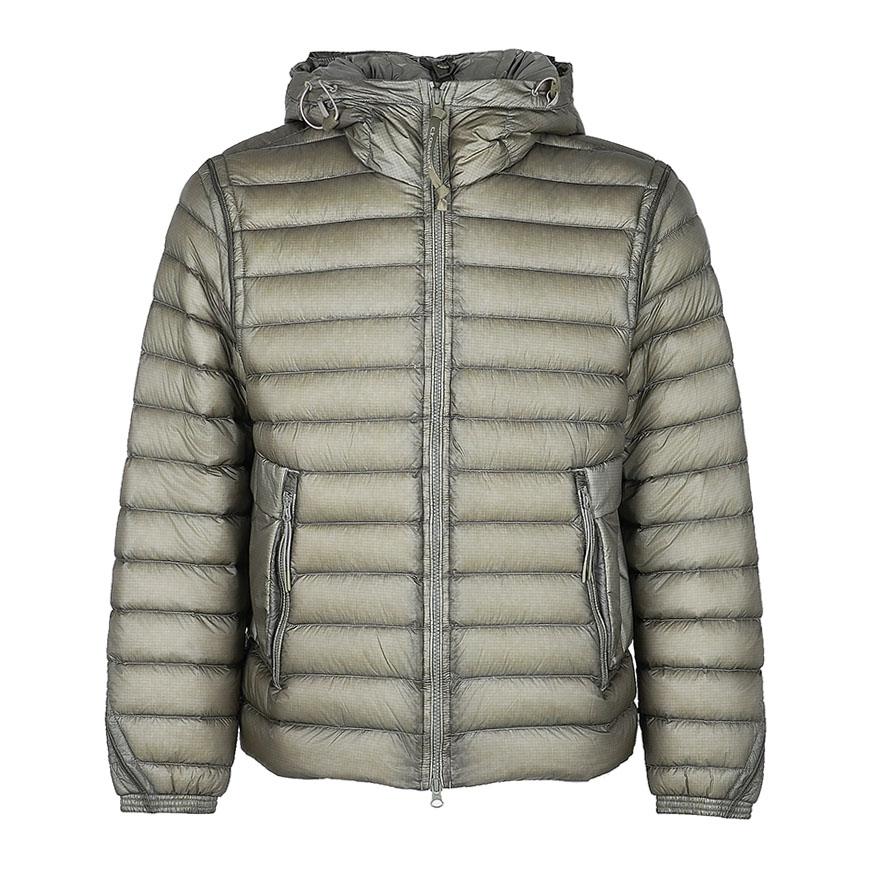 CP Company DD Shell Hooded Goggle Down Jacket Green Men