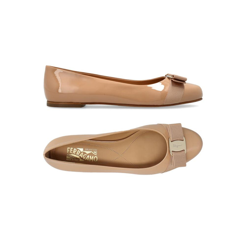 Ferragamo Varina New Flat Loafers Amaretti 0782038