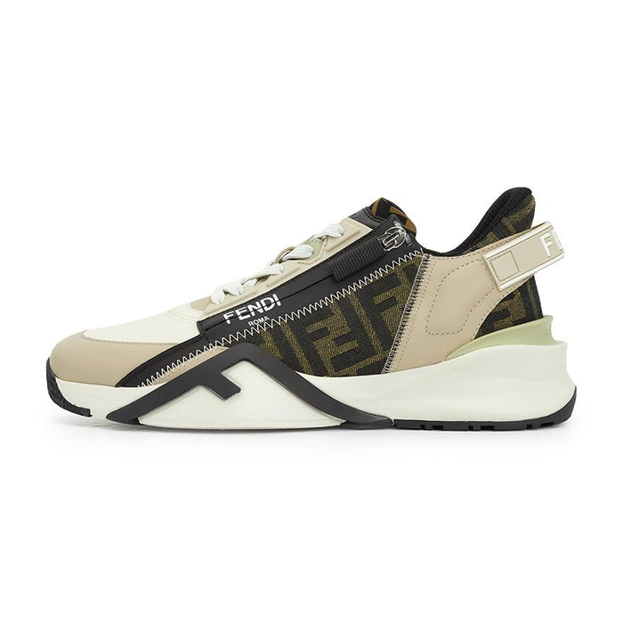 FENDI Flow Men’s Low-Top Sneakers 7E1392 AJZH F1OU2