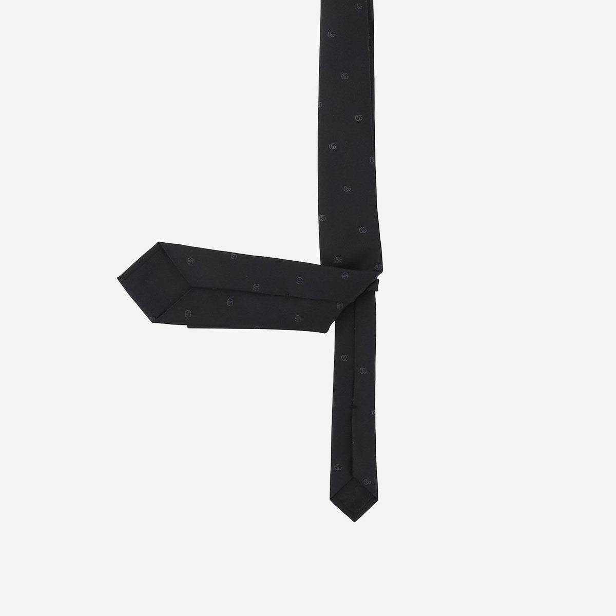 GUCCI Black Silk Tie