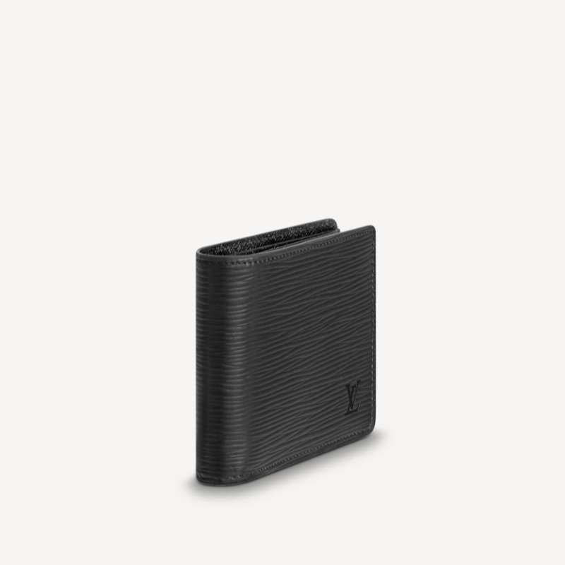 Louis Vuitton Taiga Leather Slender Wallet Card Holder Black Men’s