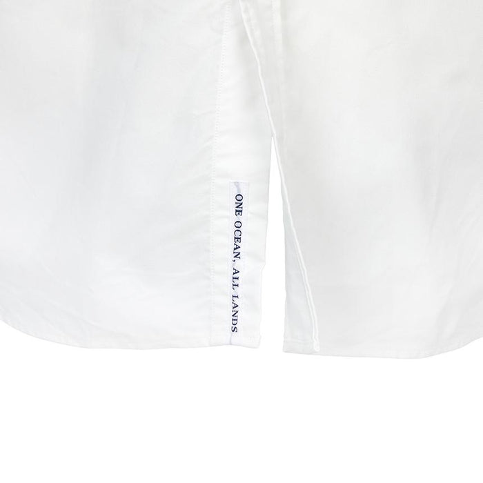 nanamica White Long Sleeve Shirt for Men