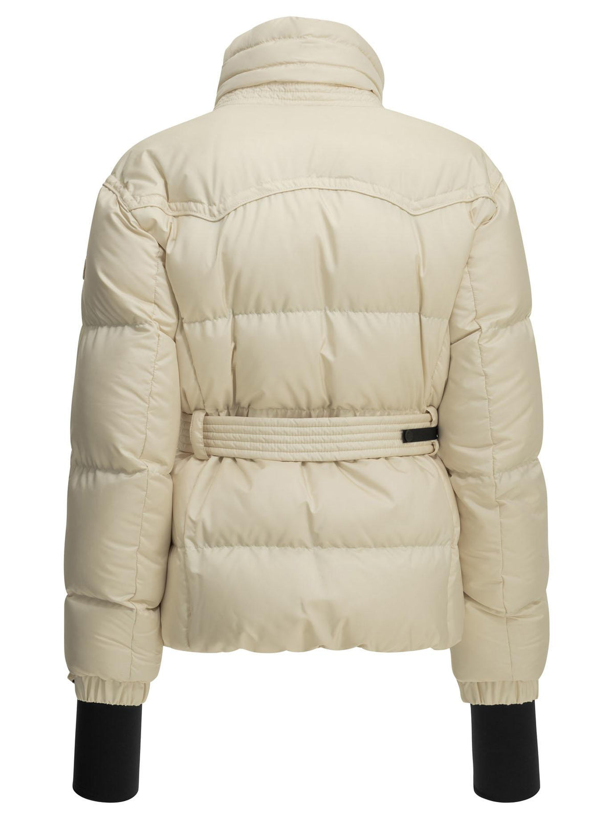 Moncler White Down Puffer Jacket for Women