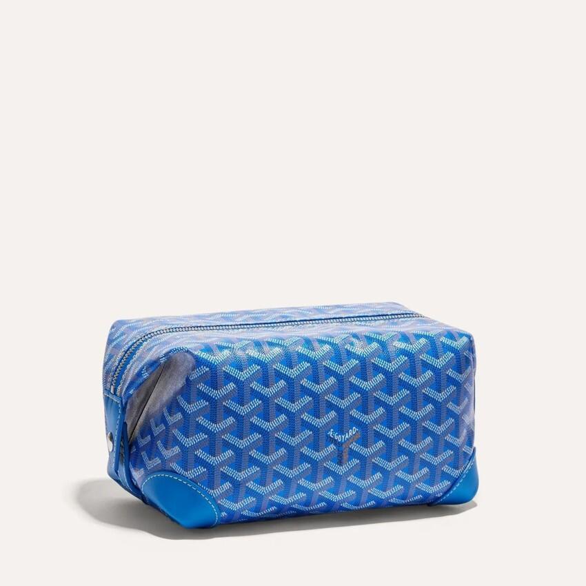 GOYARD Blue Boeing Bowling 25 Unisex Clutch BOWLIN 025 TY10 CL10