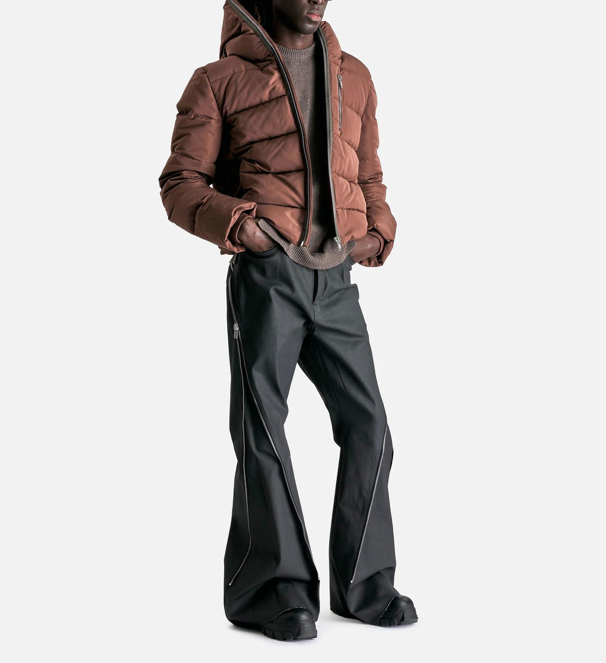 Rick Owens Sealed Down Jacket Throat RU02D6722 FKD4 93