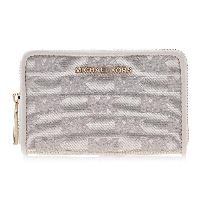 Michael Kors Women’s Logo Zip Around Card Case Wallet