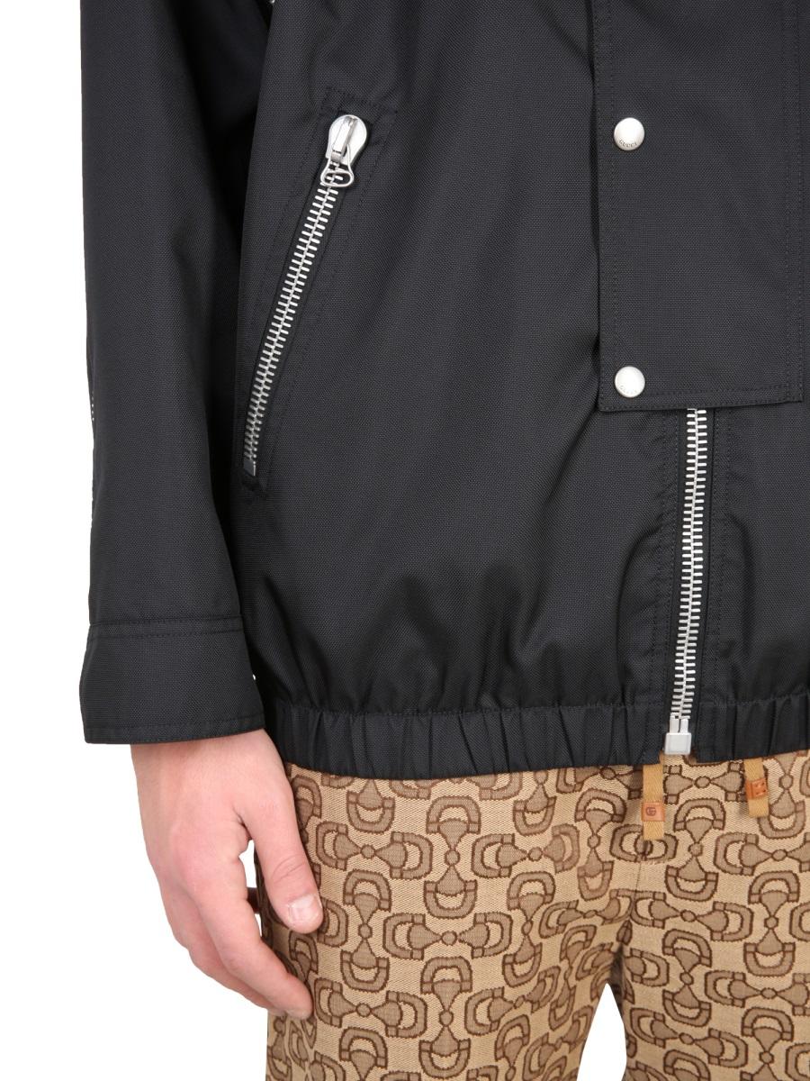 GUCCI Black Wool Blend SS23 Jacket