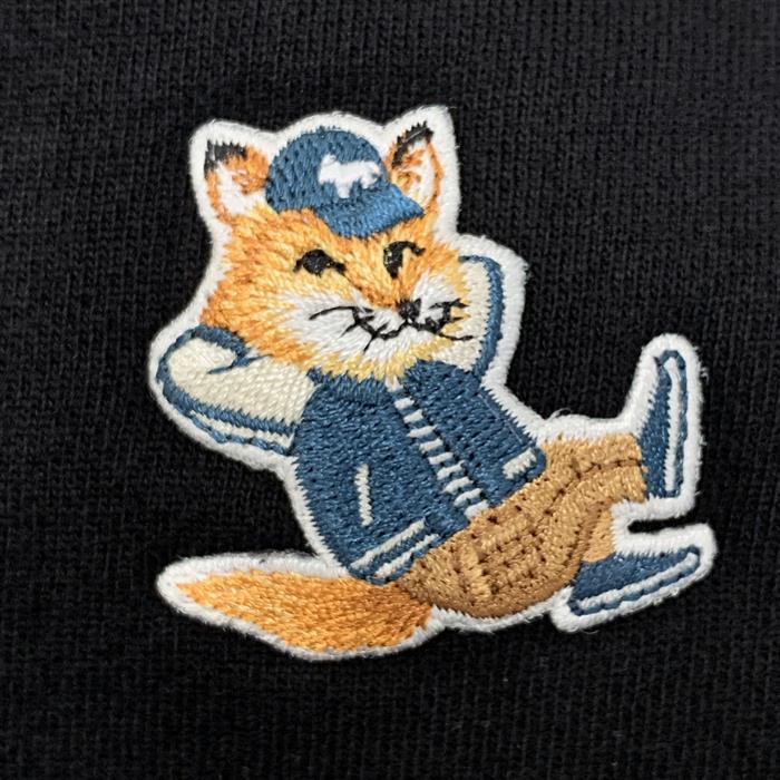 Maison Kitsune Dressed Fox Logo Patch Sweatshirt for Women KW00309KM0001