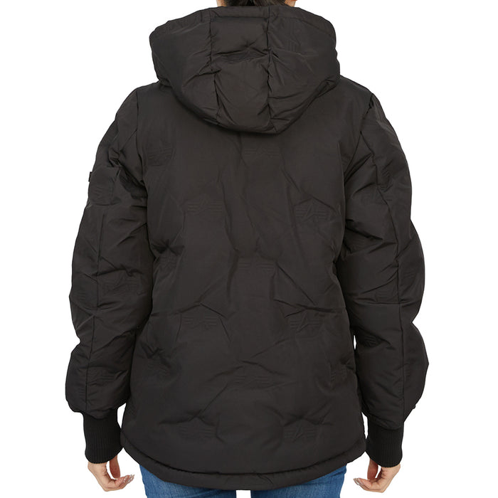 ALPHA INDUSTRIES Women’s Black Puffer Jacket