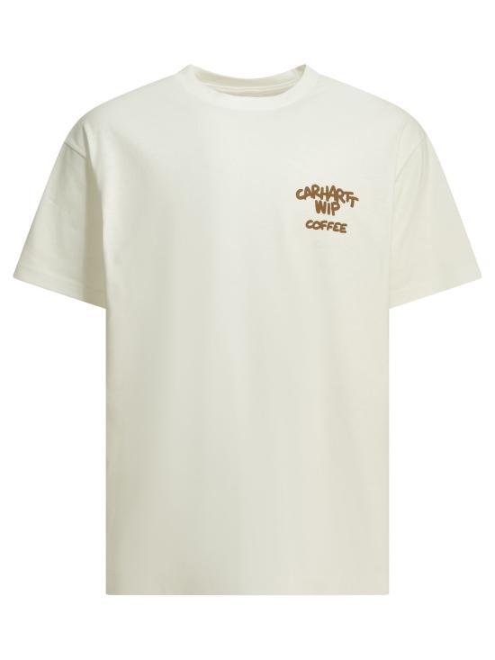 CARHARTT WIP White Short Sleeve T-Shirt Men’s Cotton Tee
