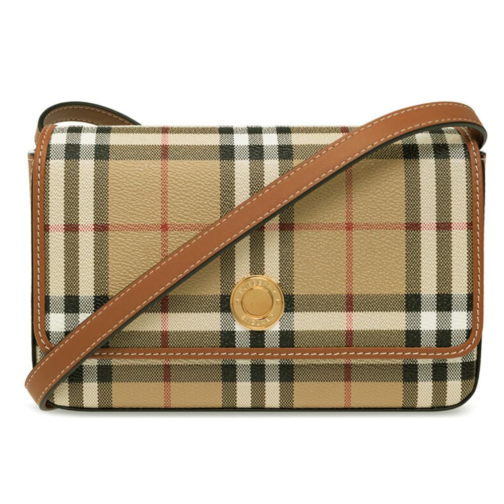 BURBERRY Vintage Check Hampshire Crossbody Bag