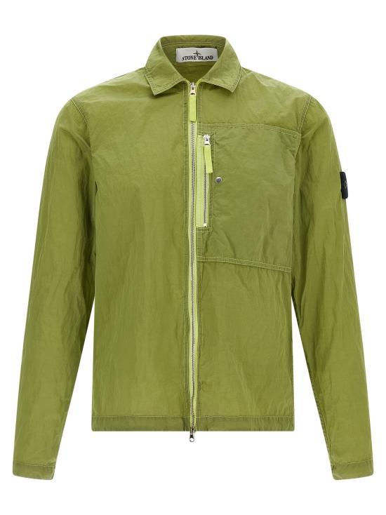 STONE ISLAND Men’s Long Sleeve Shirt 1200038 S0019 V0031 LEMON DOM