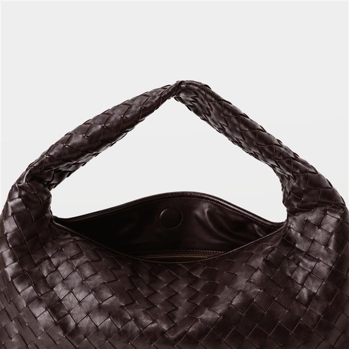 Bottega Veneta Small Hobo Tote Shoulder Bag Brown Leather Tote